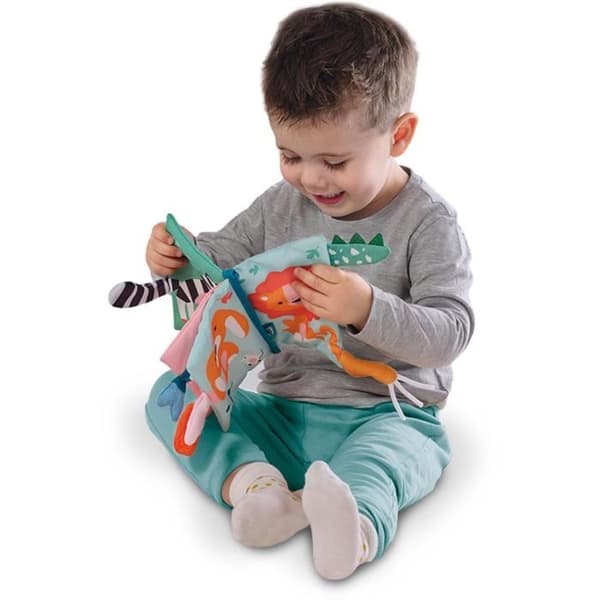 Sensory Fabric Book with Animal Tails - Learning Textures
