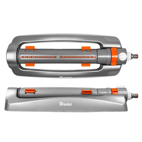 Oscillating Sprinkler with Adjustable Width Metal