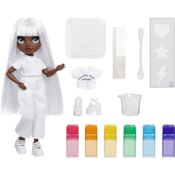 Rainbow High Watercolor & Create Green Eyes Doll