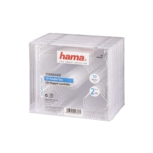 Hama CD Double Box Sweaty 10 Pack
