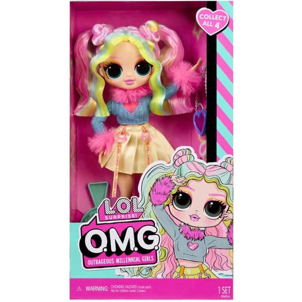L.O.L. Surprise O.M.G. Bubblegum D.J. Doll, 4+