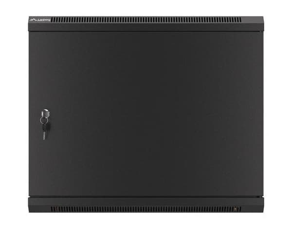 Lanberg WF01-6609-00B - 9U Wall Mounted Rack Shelf - Black