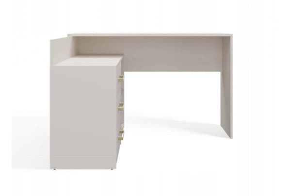 Dany Kashmir Corner Desk Set with 3 Drawers Model DANY