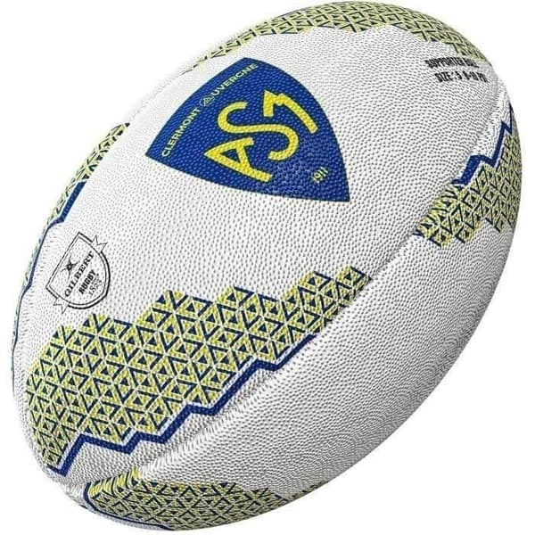 Gilbert Rugby Ball - Clermont Supporter - Size 5