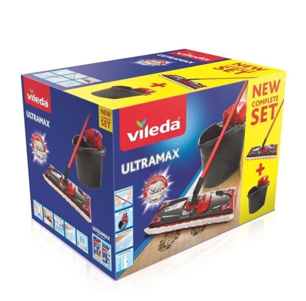Vileda Mop & Bucket System Ultramax Box