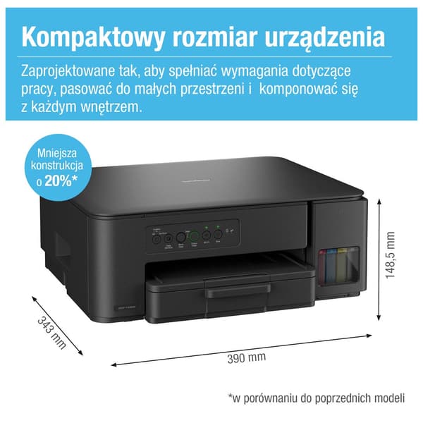 Bredher DCP-T430W Wireless Inkjet Printer A4