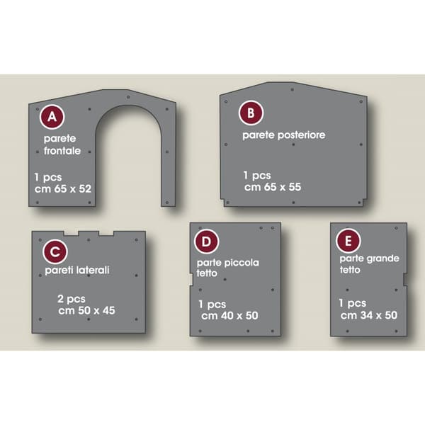 Bama Pet Dog Kennel Insulation Panels Medium
