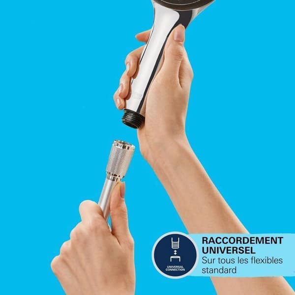 GROHE Vitalio Shower Head - 1 Spray Pattern - Anti-Scald Technology - Water Saving