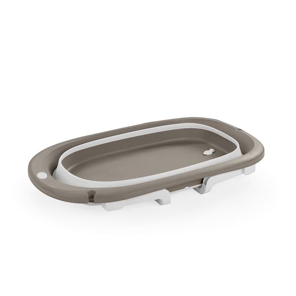 Dolu 3-in-1 Foldable Baby Bath Set Stone Gray