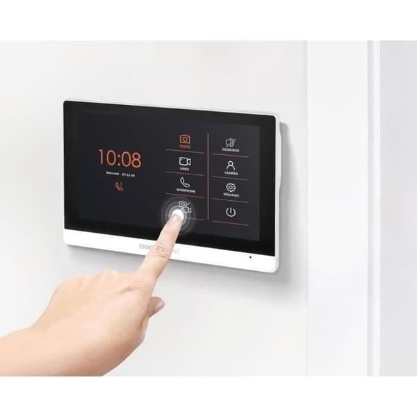 SCS SENTINEL VisioDoor 7+ RFID Wired Video Intercom - 7" Touchscreen - Night Vision