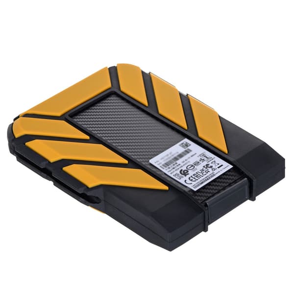 ADATA HD710 Pro External Hard Drive 1TB - Black Yellow - Micro-USB B 3.2 Gen 1