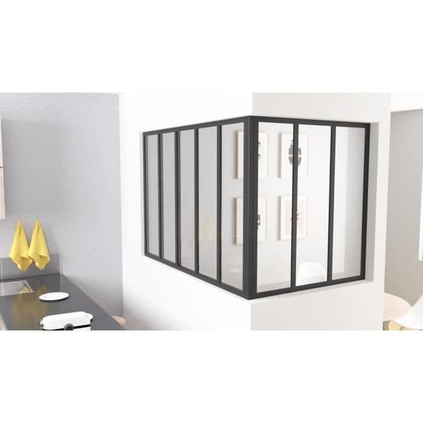 OPTIMUM Corner Post - H50 x W30 cm - Black