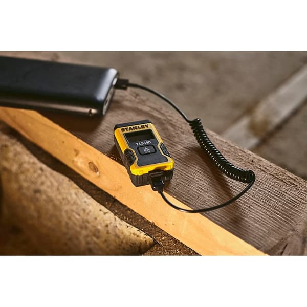 Stanley STHT77666-0 Laser Rangefinder Black Yellow 0.165 - 12 m