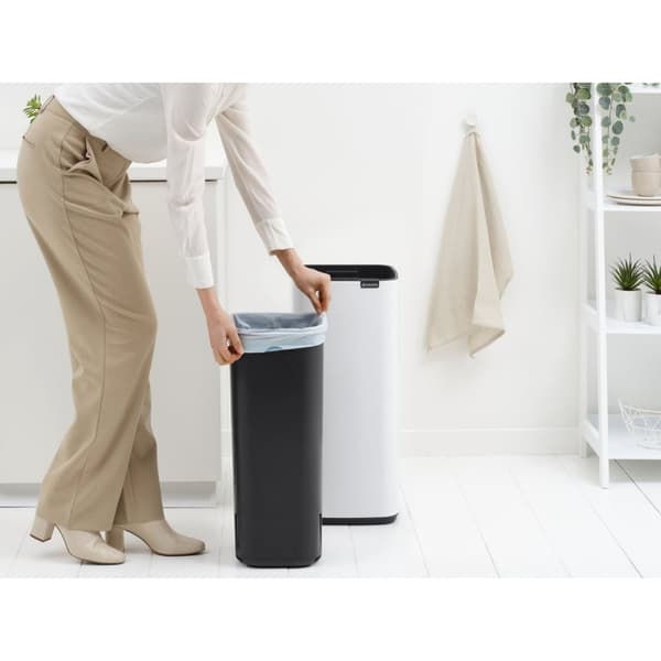 Brabantia Bo Touch Bin Waste Bin 30 L White