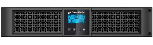 PowerWalker VI 3000RT LCD UPS | 3 kVA, 2700 W, 9 AC Outlets