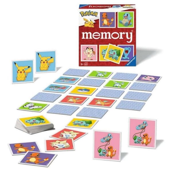Ravensburger Pokémon Memory Game with Classic Characters