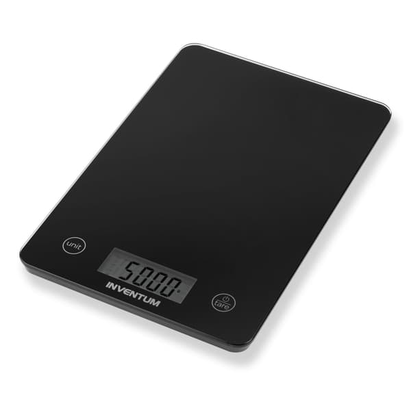 Inventum WS305B Digital Kitchen Scale Black/Glass