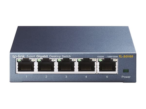 TP-Link TL-SG105 5-Port Gigabit Network Switch 10/100/1000Mbps