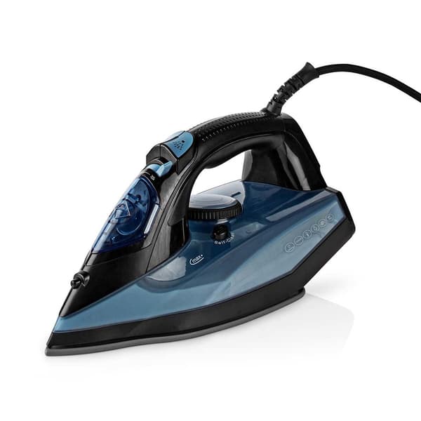 Nedis Iron IRON2000 - Dry Iron, Ceramic Soleplate, 2600 W Blue