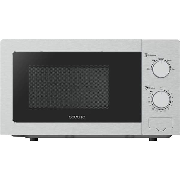 OCEANIC MO20S Microwave - 20 L - 700W - Silver L45x H24 P32