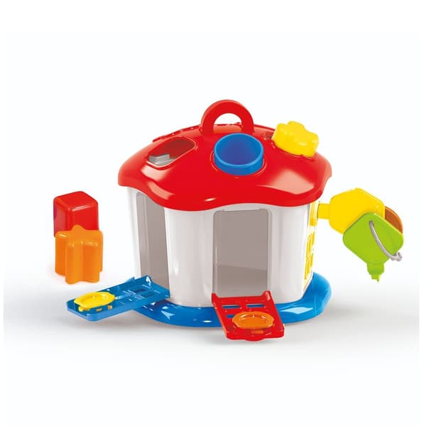 Dolu Shape Sorter House with 5 Shapes 12 Months+