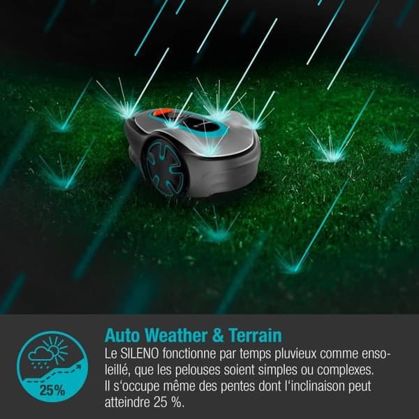 GARDENA Robot Lawn Mower SILENO Minimo 250m²