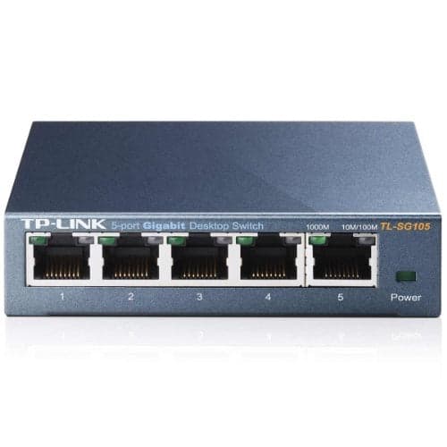 TP-Link TL-SG105 5-Port Gigabit Network Switch 10/100/1000Mbps