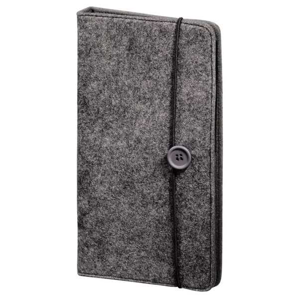 Hama Felt CD/DVD Wallet 48 Grey