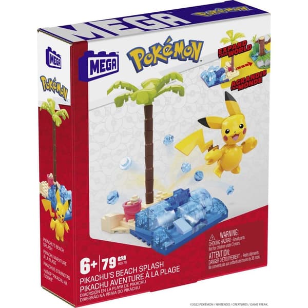 Mega Pokémon Adventure Builder Collection Assorted Set for Ages 6+