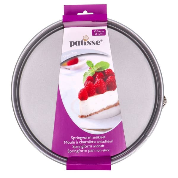Patisse Silver Top Springform Pan 26x6.5 cm Silver