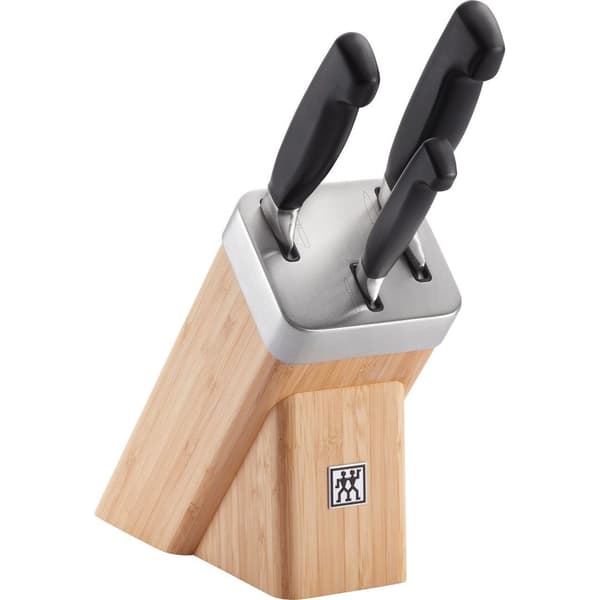 ZWILLING FOUR STAR Knife Set 3 Knives Self-Sharpening Block