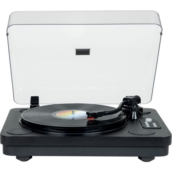 THOMSON TT650BT Bluetooth Turntable - USB Recording - 2 Speakers - Black