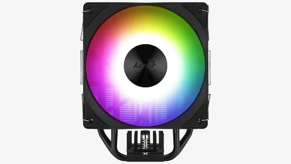 Aerocool Processor Air Cooler 12 cm for Intel/AMD Rime 4 Black