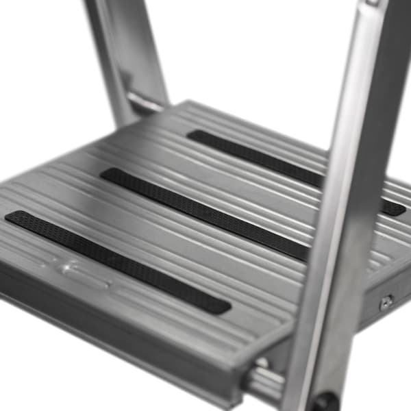 Krause Safety Folding Ladder Silver