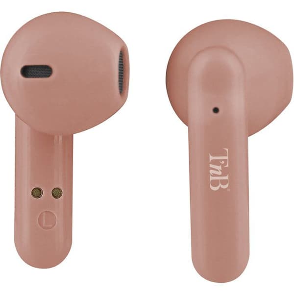 T'nb Shiny 2 TWS Wireless Earbuds - Charging Case - Bluetooth - 20-Hour Battery - Pink