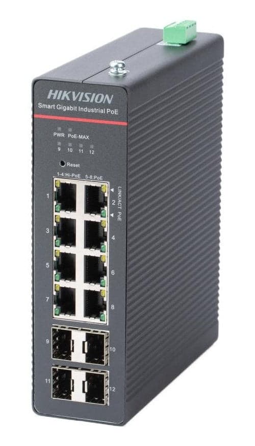 Hikvision DS-3T1512HP-SI-8P4F Switch