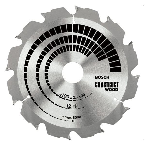 Bosch Circular Saw Blade 450 mm 30 mm 32T Construct for Wood