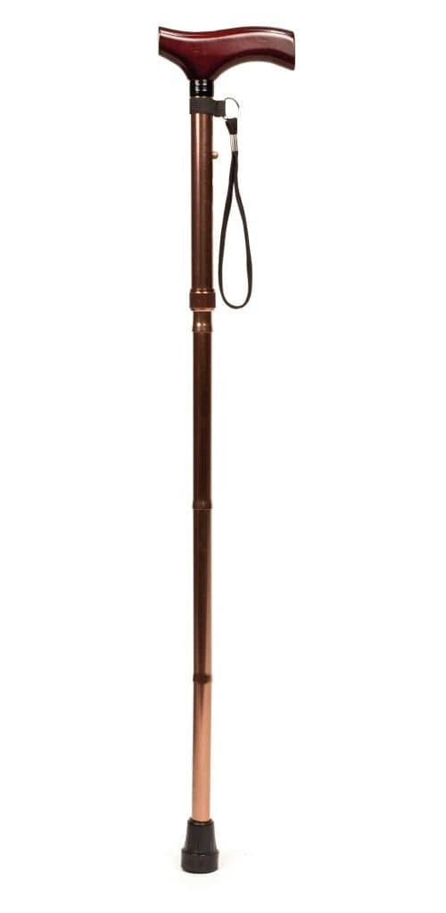 Vitility Folding Walking Stick Derby Bronze VIT-70510020