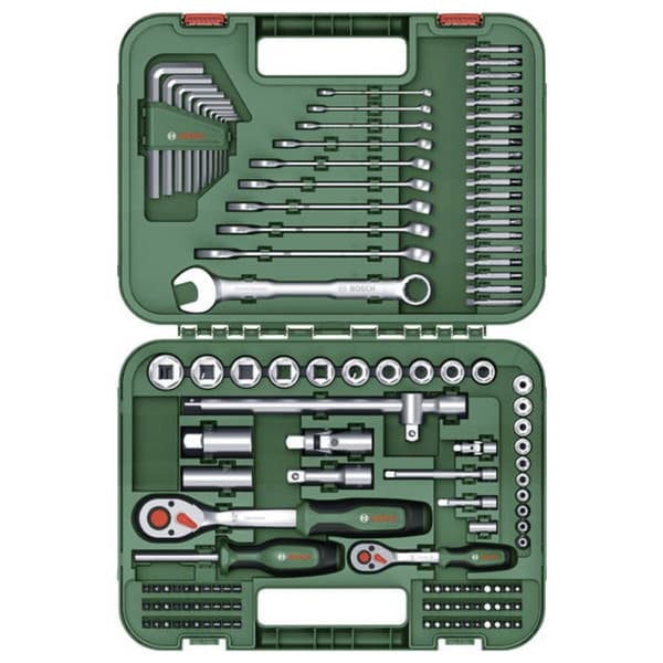 Bosch 1600A02Z9B Tool Set - 132-Piece - Multi-purpose Tool Case