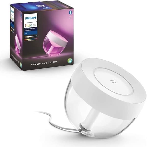 Philips Hue White & Color Ambiance Iris Bulb, Bluetooth Compatible, White