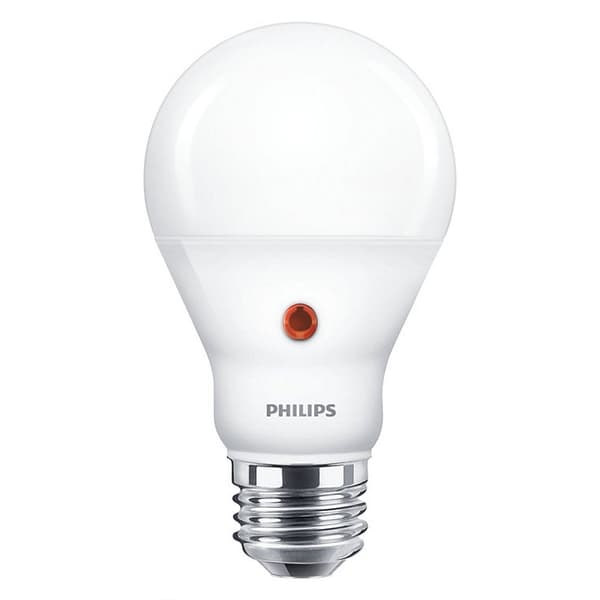 Philips Sensor LED Lamp 60W E27 Warm White - 15,000 Hour Lifespan