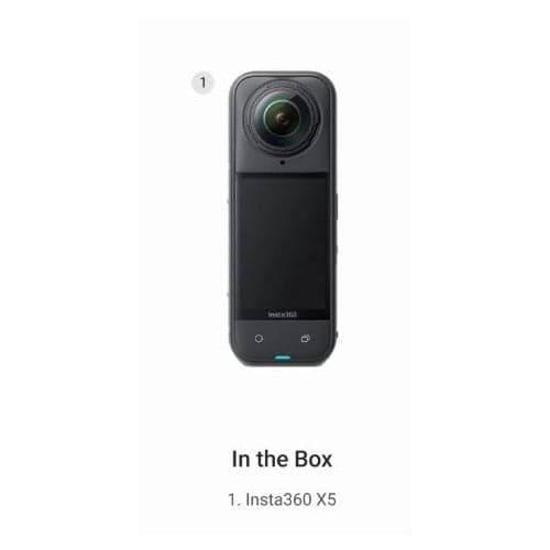 INSTA360 X5 360° Action Camera 8K Waterproof