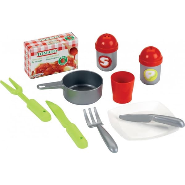 Ecoiffier 100% Head Chef Kitchen Set 12 Accessories