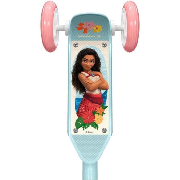 DISNEY - 3-Wheel Scooter - MOANA - Adjustable Height - For Ages 3+