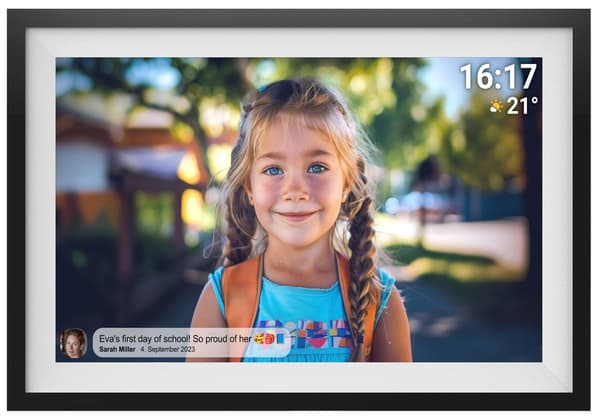 Denver Digital Photo Frame with FRAMEO 15.6 16GB