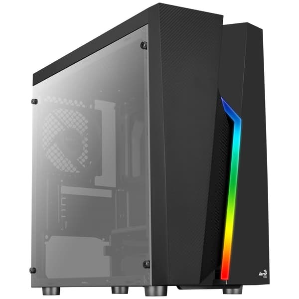 AeroCool Bolt Mini - Tower - micro ATX - Black - Side Panel with Window ACCS-PV20012.11
