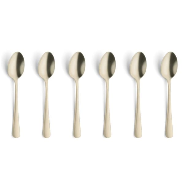 Amefa Austin Tea Spoons 6 Pieces Champagne