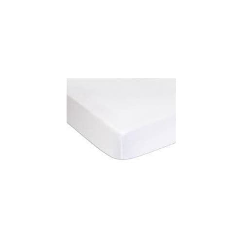 Polyurethane Mattress Protector + Fitted Sheet - 60x120 cm - Caramel