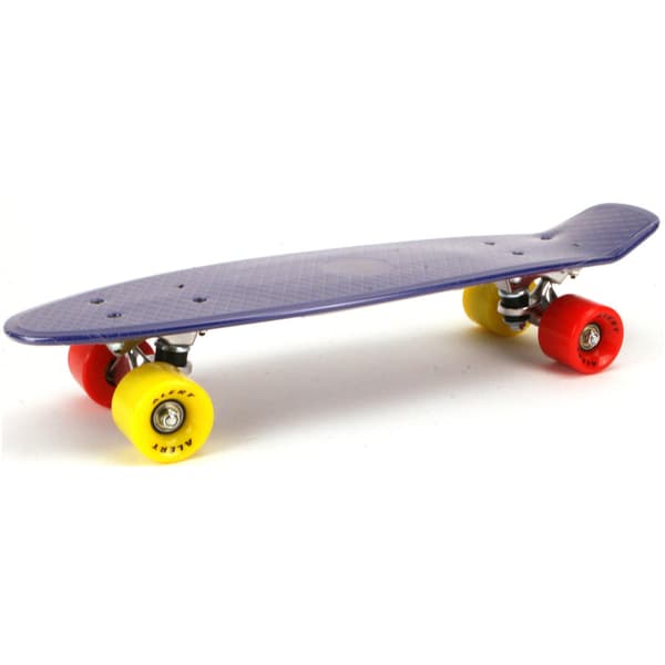 Alert Skateboard 55 cm Blue with ABEC7 Wheels