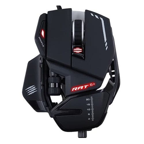 Mad Catz R.A.T. 6+ Mouse Right-Hand USB Optical 12000 DPI
